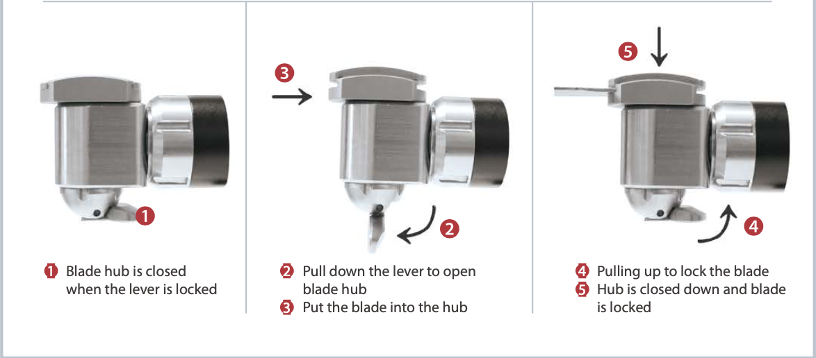 Orthopedic Pneumatic Power Oscillating Bone Saw ML100S
