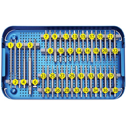 Surgical Screw Removal Instrument Set, Universal Orthopedic Screw Extraction
