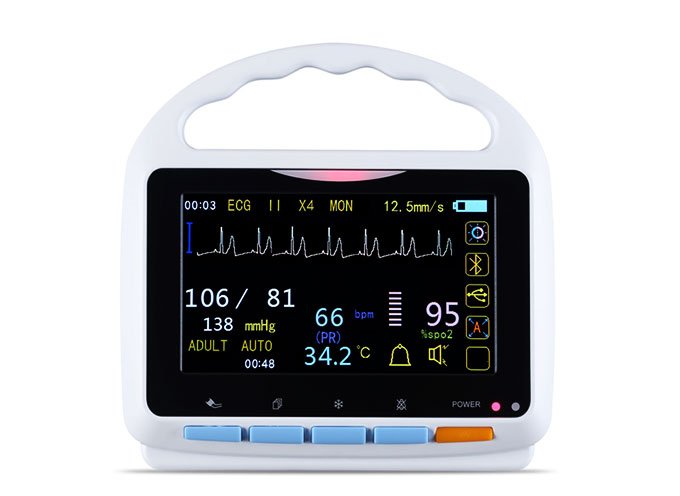 MD905 Patient Monitor Touch Screen 5.0 inch Color TFT Screen with Android App