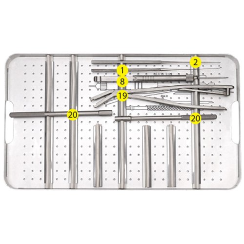 Instrument Set for Anterior Thoracic Plate System and Anterior Thoracolumbar Plate System
