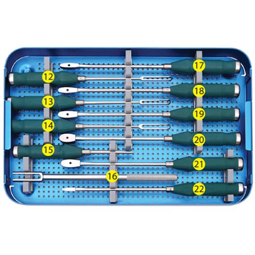 PLIF PEEK Lumbar Cage & Posterior Lumbar Interbody Fusion Cage Instrument Set