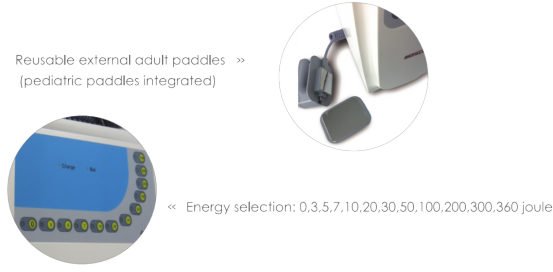 Portable Monophasic Defibrillator Defi®7