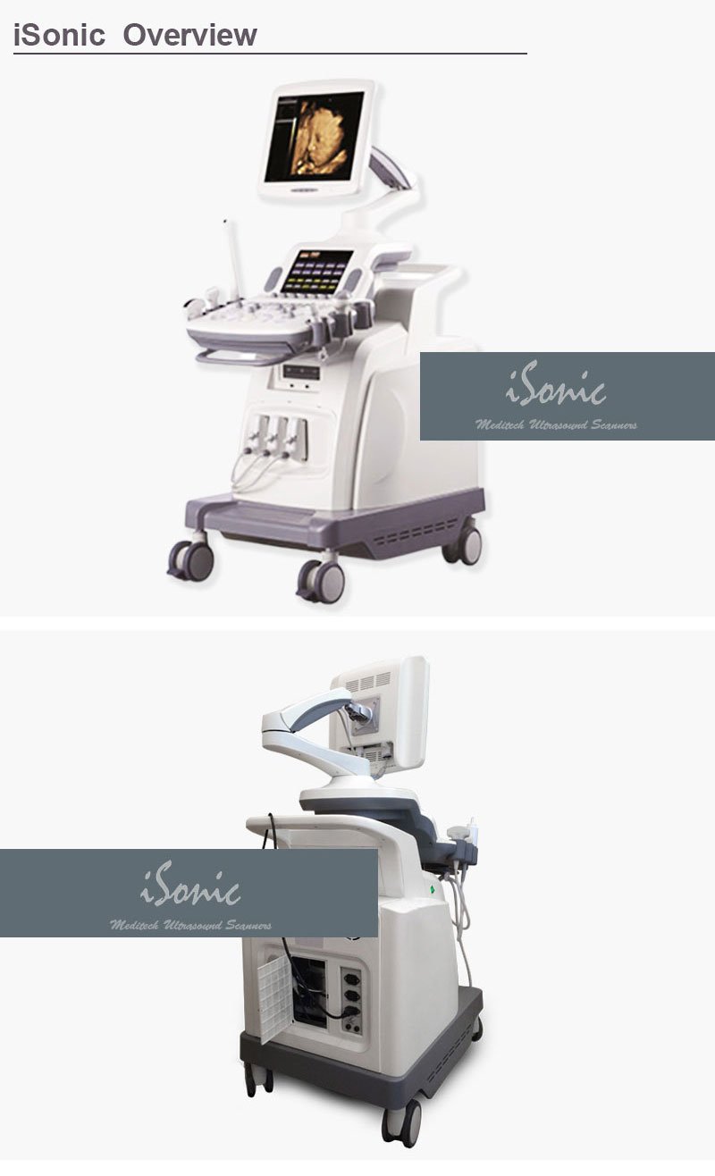 iSonic High Quality Images Color Ultrasound Scanner
