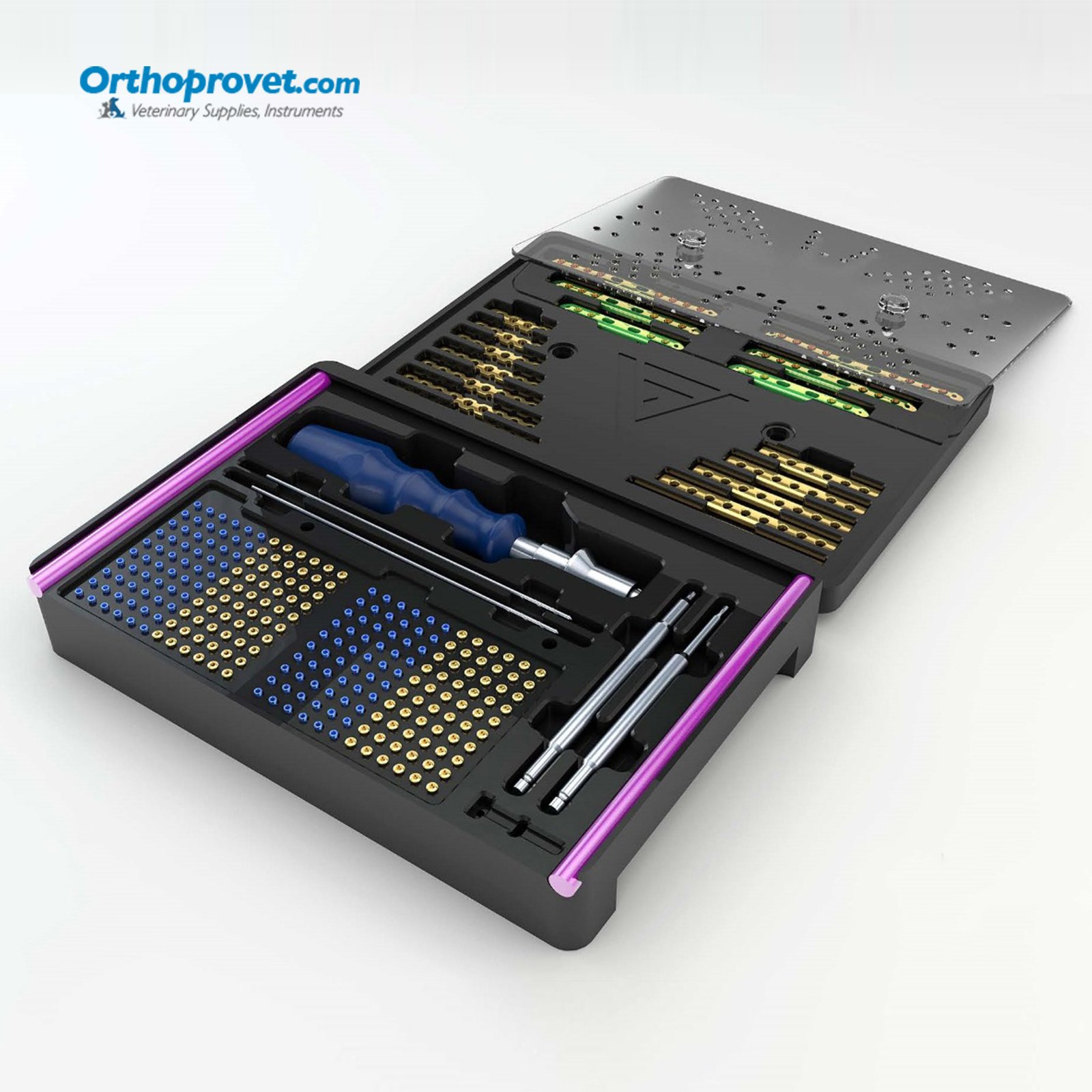 Midi Extended Implant Kit for Veterinary, Titanium