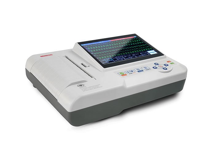 7 Inch TFT Touch Screen 3+1/6 Channel ECG Machine ECG6012