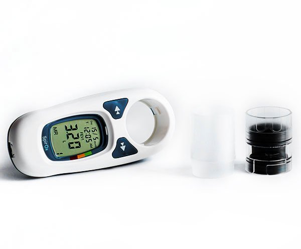 Pocket Spirometer with PC Spirometry Reports, Lung Diagnosis