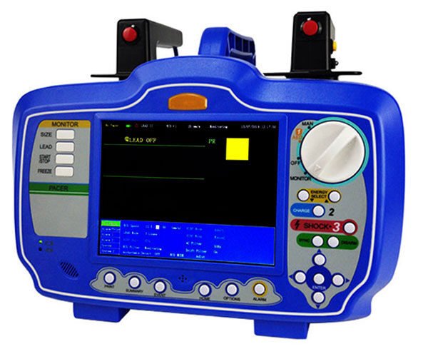 High Quality Defi Xpress Portable Defibrillator Monitor Biphasic and AED, Built-in Printer