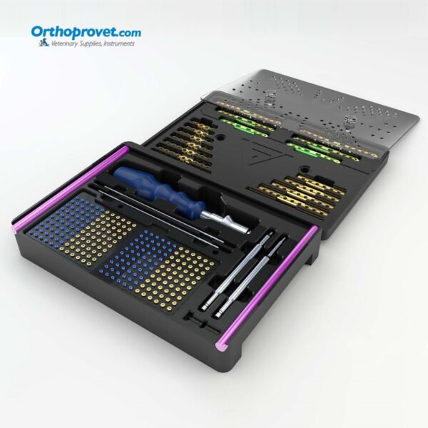 Midi Extended Implant Kit for Veterinary, Titanium
